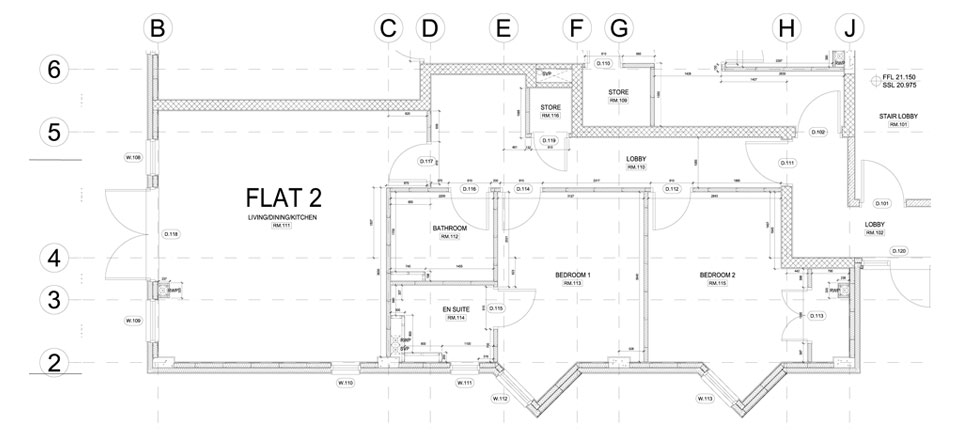 Kubus Design - Tooting two bedroom aparments